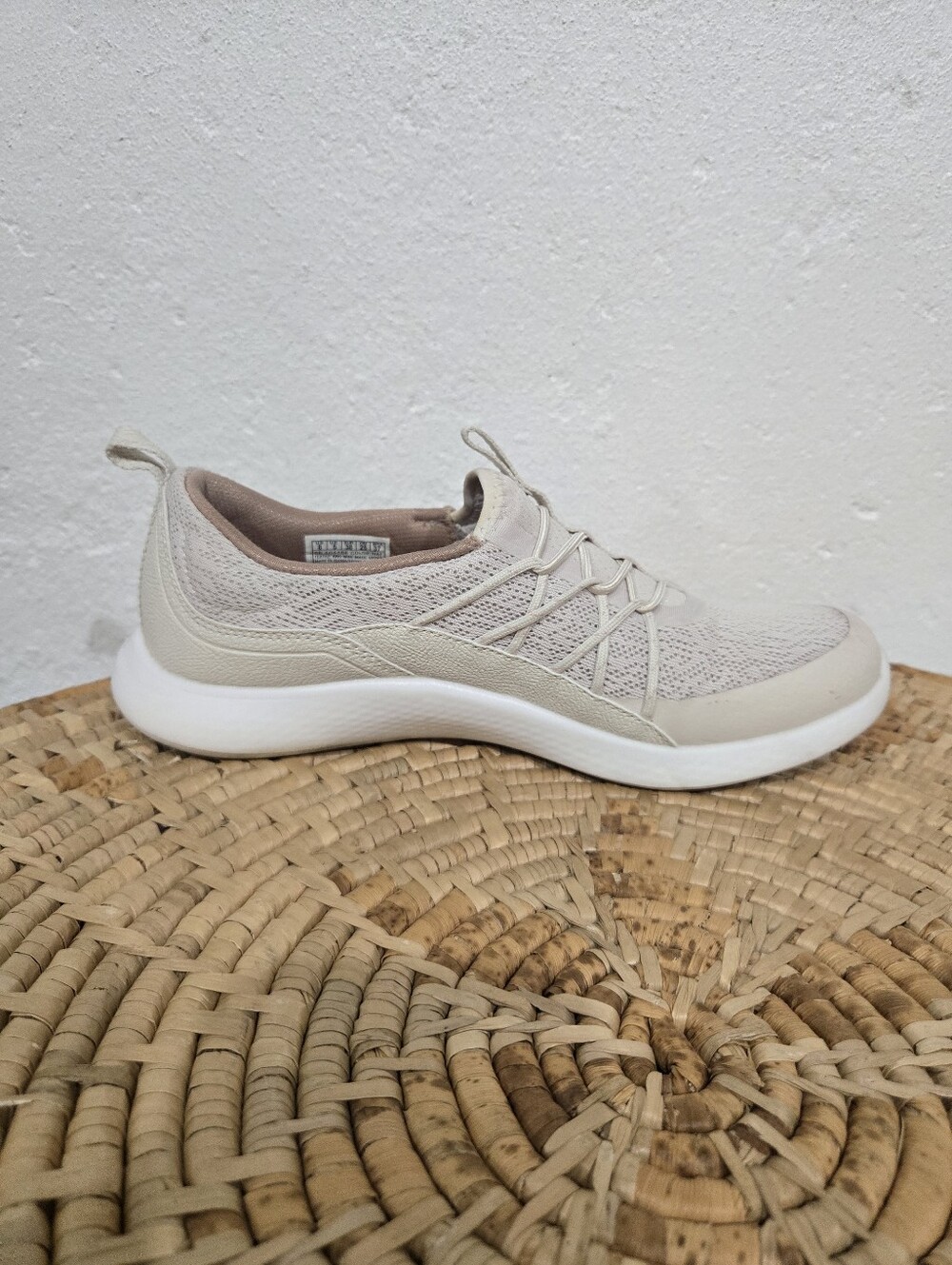 Skeckers Taupe Slip On Sneakers 8 - Picture 3 of 8